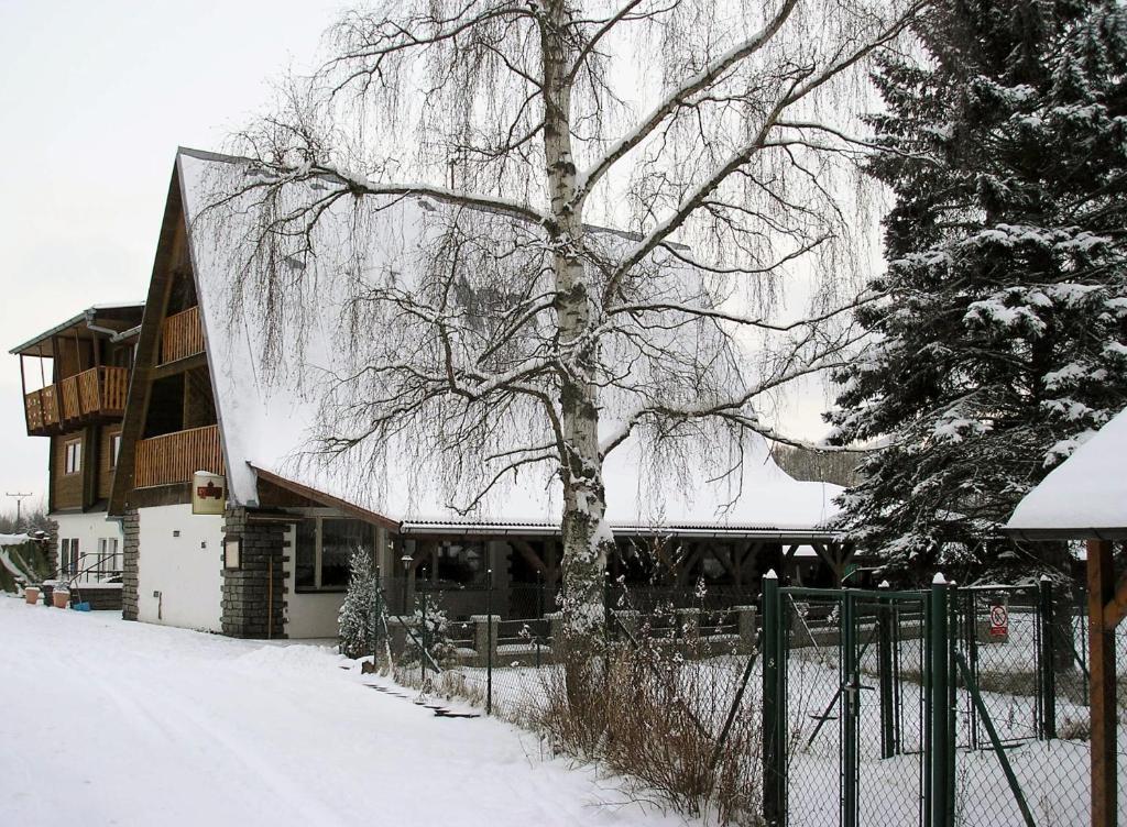 Koliba Belveder Hotel Horní Planá Exterior foto